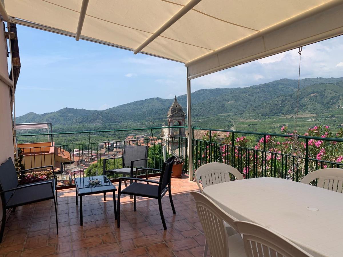 La Casa Del Borgo Cavallaro Gaggi Bagian luar foto